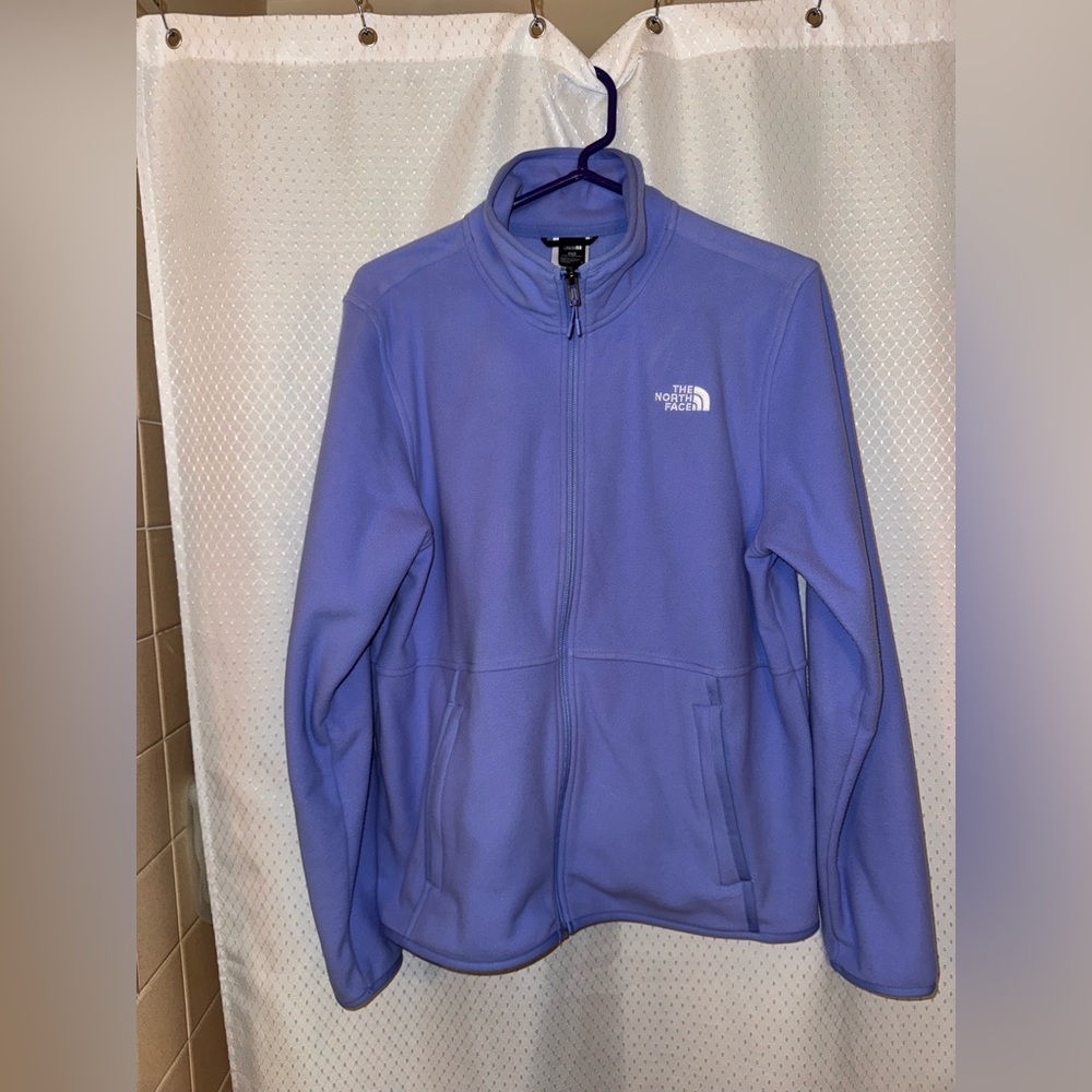 The North Face Glacier Virtual Blue Fleece Full Zip